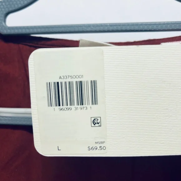 Levi’s Women’s Ellora Fired Brick Puff Sleeve Button Up Blouse Brown Size L - Picture 10 of 12